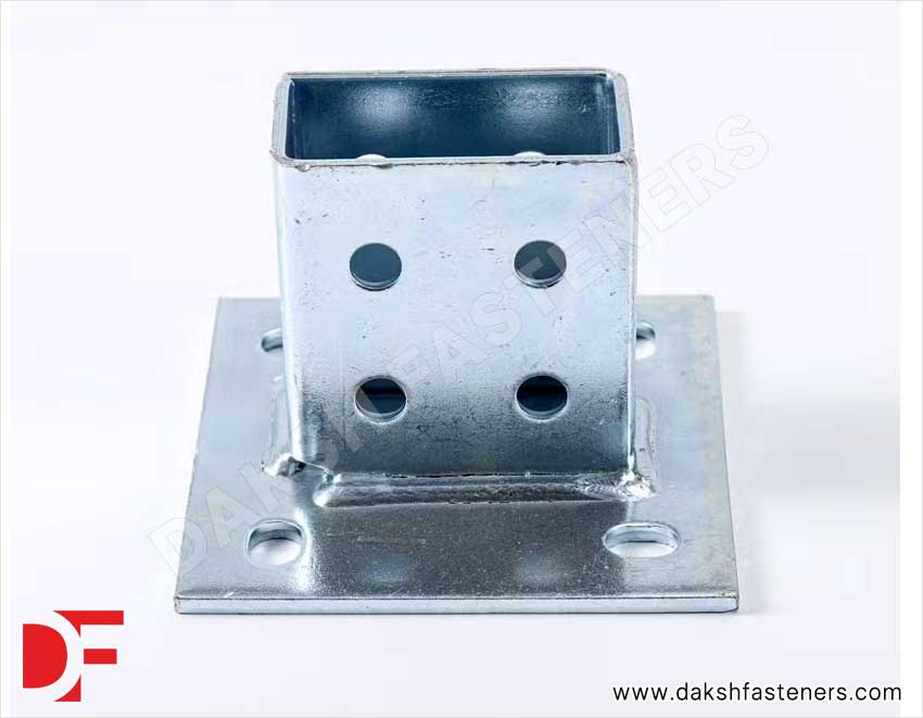 Post Base for Single and Back to Back Strut Channel Manufacturers Exporters Suppliers in India Ludhiana