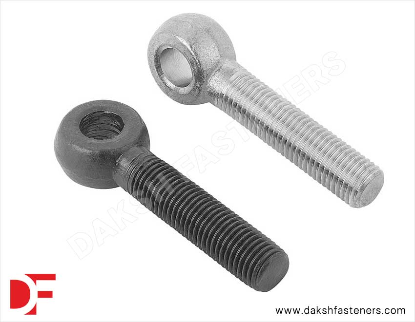 Eye bolts DIN 444, Form B with long thread Manufacturers Exporters Suppliers in India Ludhiana