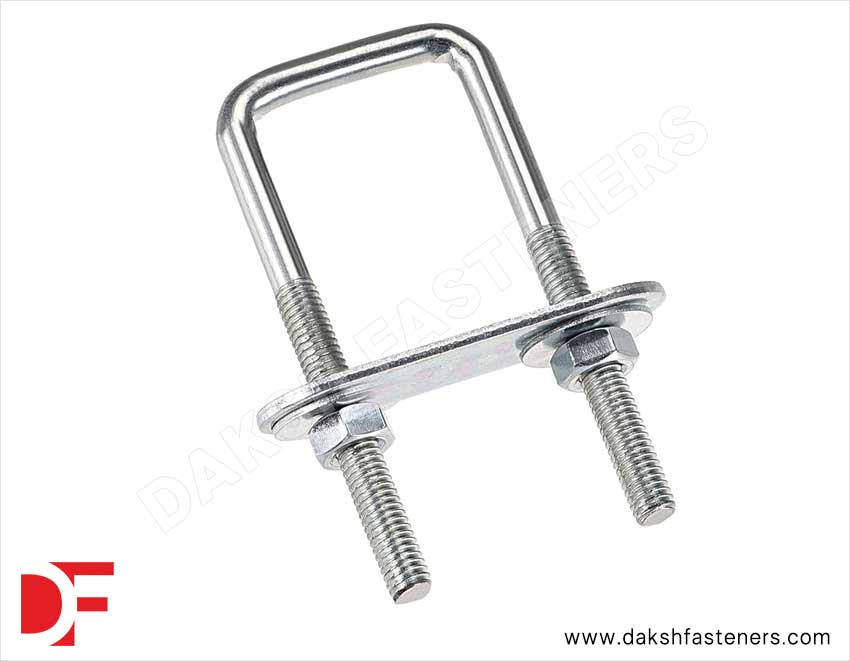 Square U-Bolts Manufacturers Exporters Suppliers in India Ludhiana