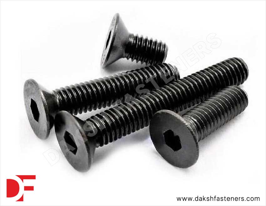 M3 x 10mm Countersunk Socket Screws Manufacturers Exporters Suppliers in India Ludhiana