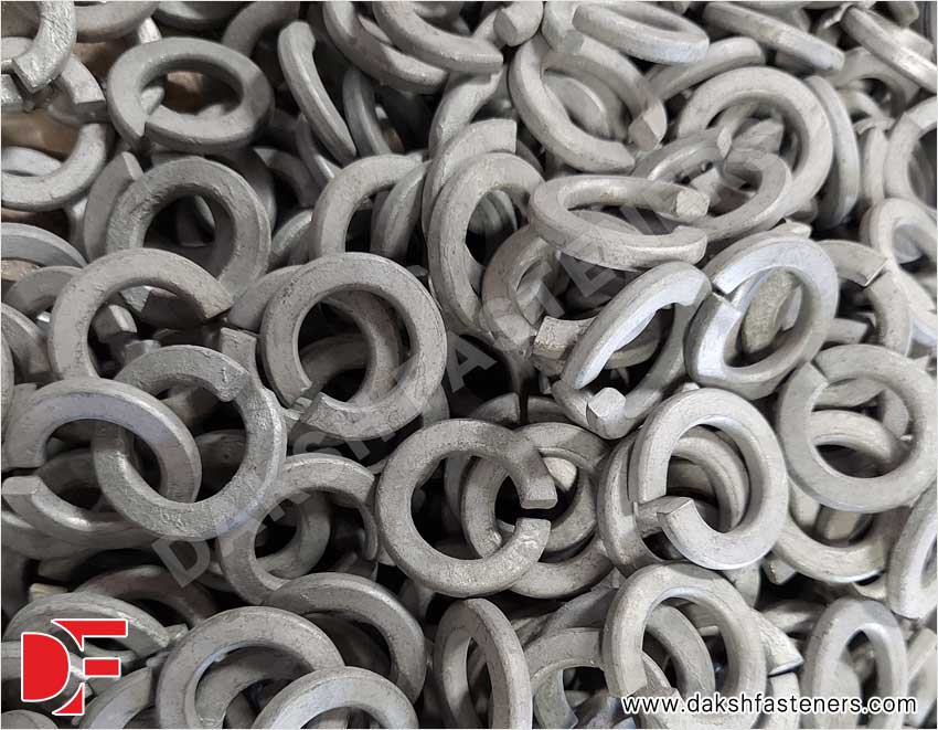 Hodip Galvanized Spring Lock Washers Manufacturers Exporters Suppliers in India Ludhiana